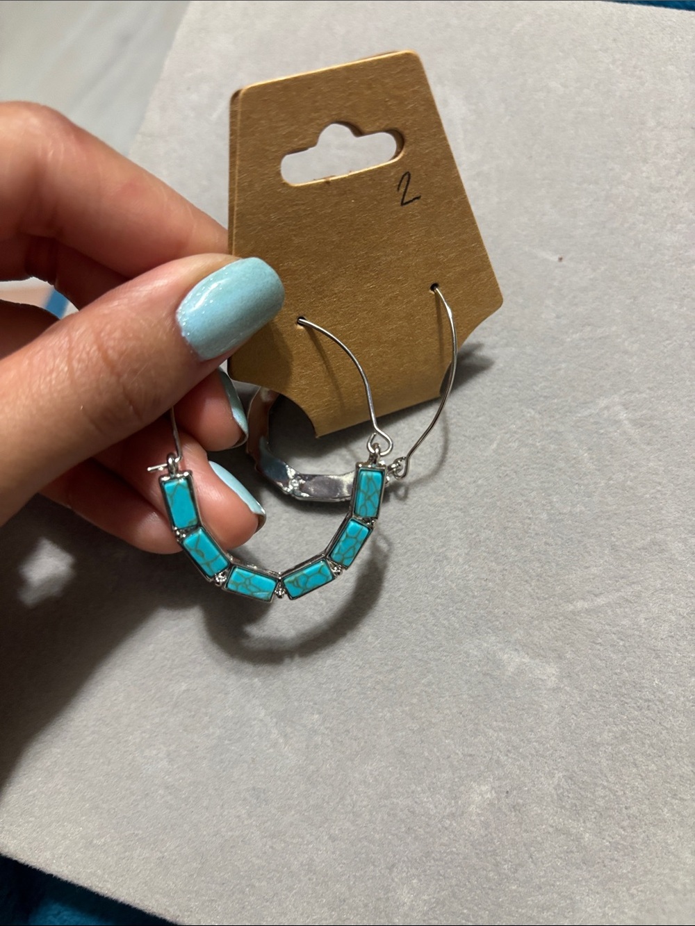 Turquoise Western jewelry bundle - Picture 6 of 8